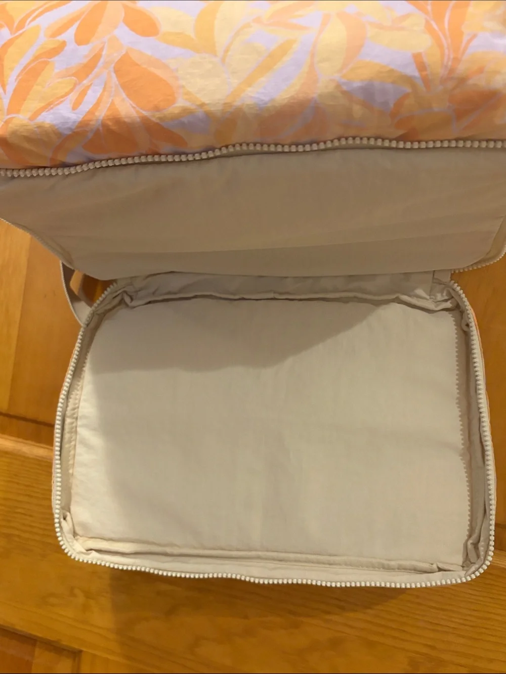 ALOHA Collection Le Bebe Diaper Bag - Lei Peach & Cream baby Backpack